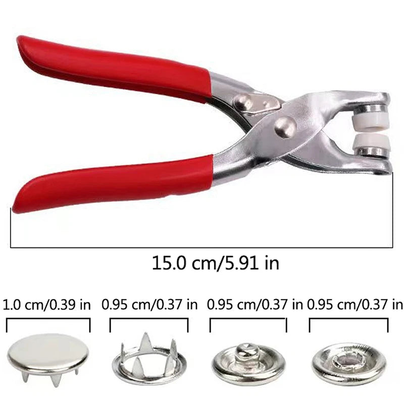 Snap Fastener Installation Tool Kit