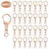 30-Piece Lobster Clasp Keychain Connector Set for DIY Jewelry Making