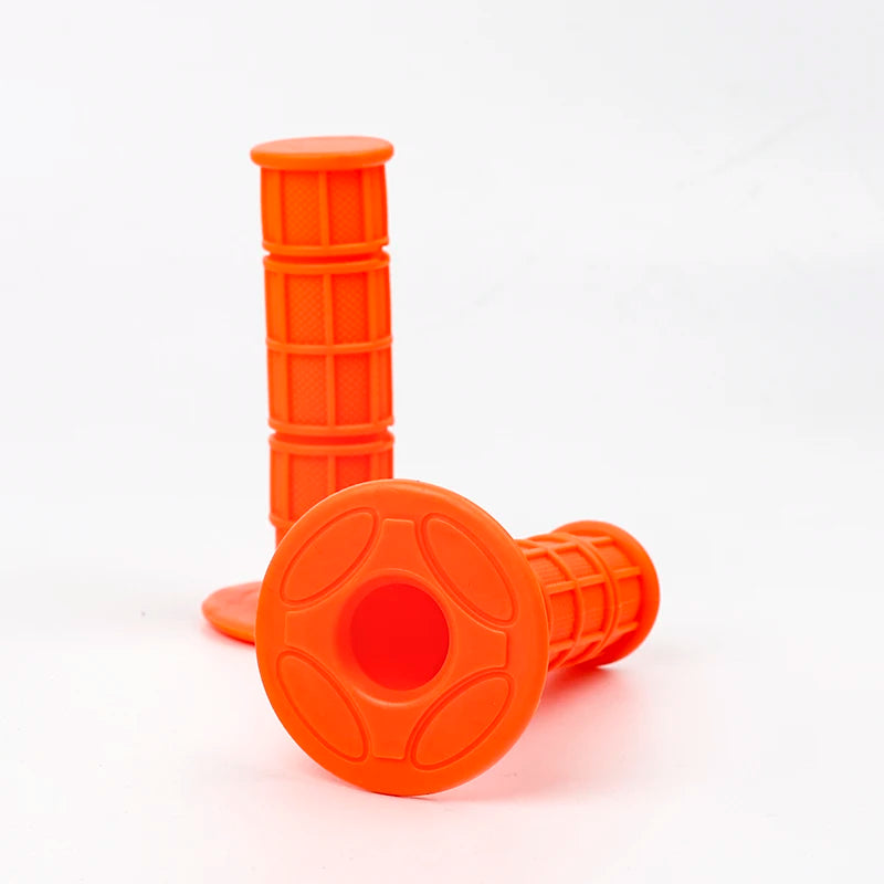 Universal 22mm Lock-On Handlebar Grips for Dirt Bikes & Motorcycles
