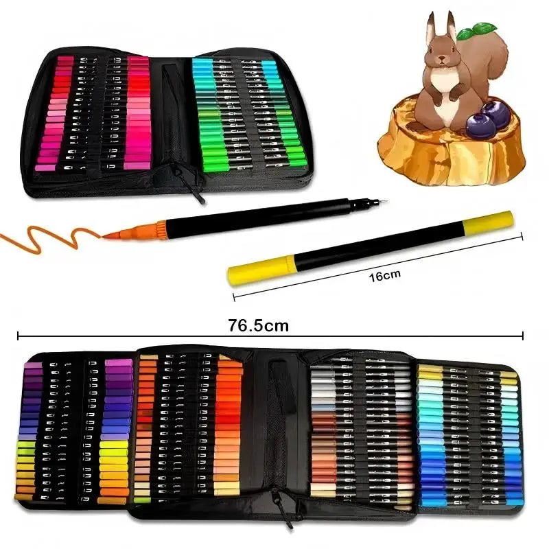 Dual-Tip Art Marker Set