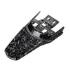 Black extended rear fender for a Sur-Ron Light Bee off-road electric bike