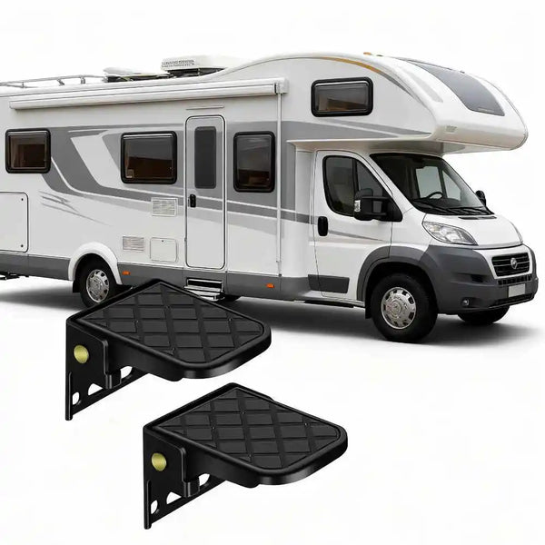Folding Truck Bed Step - Pair