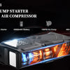 6-in-1 Portable Jump Starter with Air Compressor and LED Light
