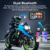 5/6.25 Inch Waterproof Motorcycle GPS with CarPlay and Android Auto