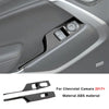 Carbon fiber interior trim kit for Chevrolet Camaro 2017+ featuring ABS material components