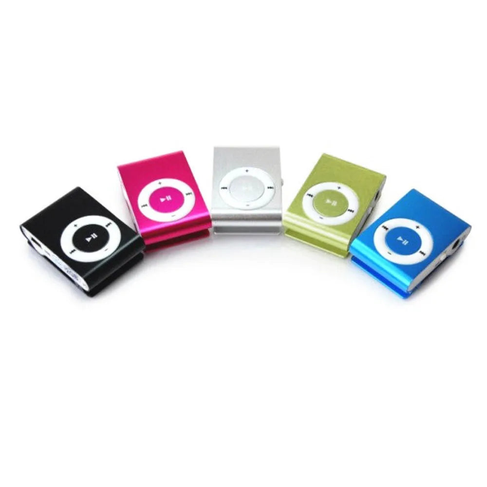 Mini Clip-On MP3 Player with TF Card Support
