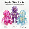 Glitter Squishy Fidget Toy - Slow Rebound Stress Relief for Kids and Adults