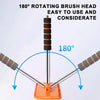 Telescopic Windshield Cleaning Brush with Soft Absorbent Head