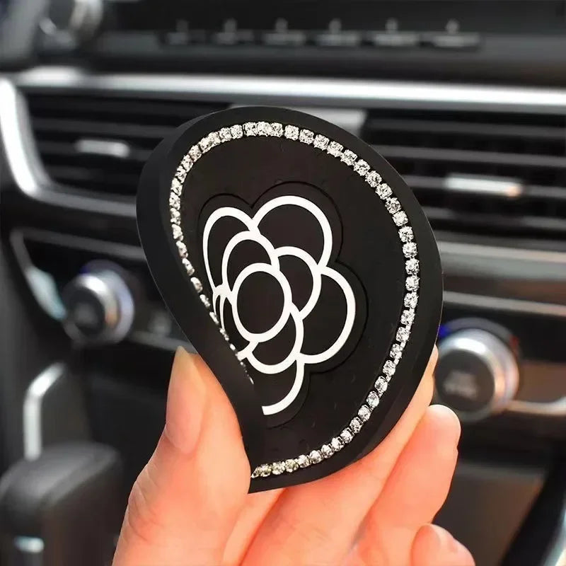 Non-Slip Silicone Car Cup Holder Coasters (Set of 2)