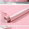 Roll of pink pearl waterproof self-adhesive marble wallpaper for interior surfaces