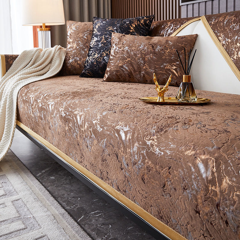 Luxury Anti-Slip Velvet Sofa Cover