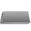 Dual-Sided Aluminum Mouse Pad with Non-Slip Base