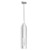 Wireless USB-C Milk Frother & Handheld Blender – Stainless Steel