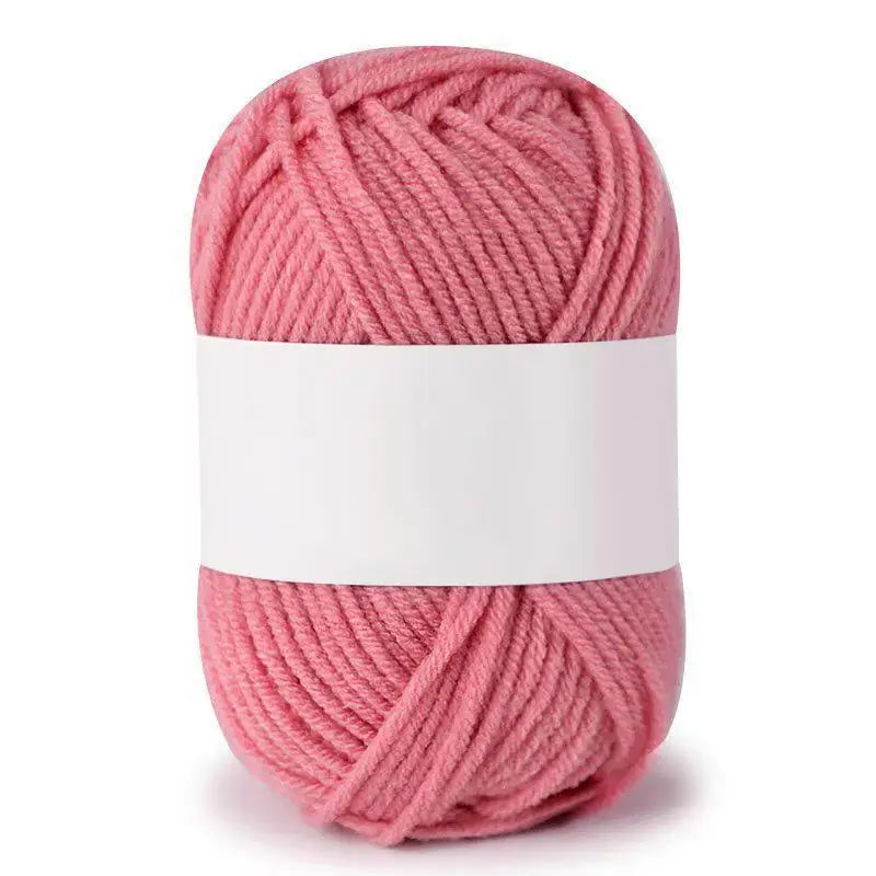 Soft Milk Cotton Knitting Yarn – Anti-Pilling 4ply Yarn for Crochet & Knitting