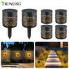 Solar-Powered Mandala Wall Light