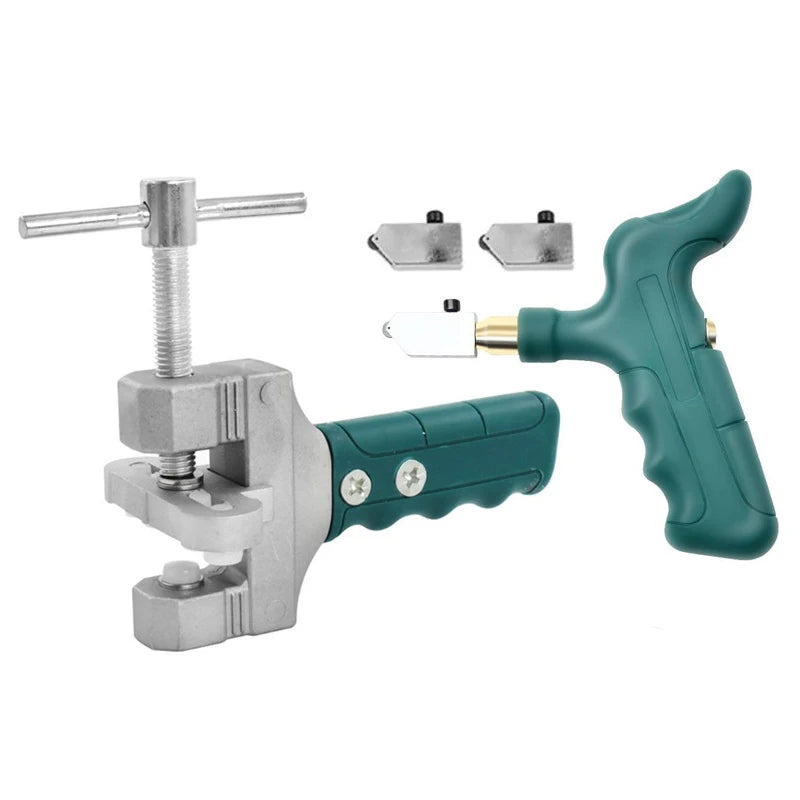 2-in-1 Glass & Tile Cutter with Breaking Tool