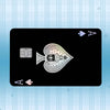 Holographic Card Skin Stickers (4-Pack) – Waterproof, Scratch-Resistant