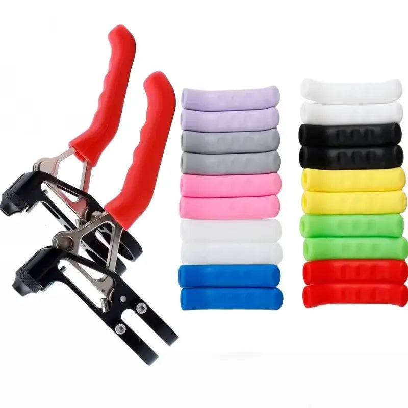 Silicone Bicycle Brake Lever Covers – Non-Slip, Sweatproof & Universal Fit