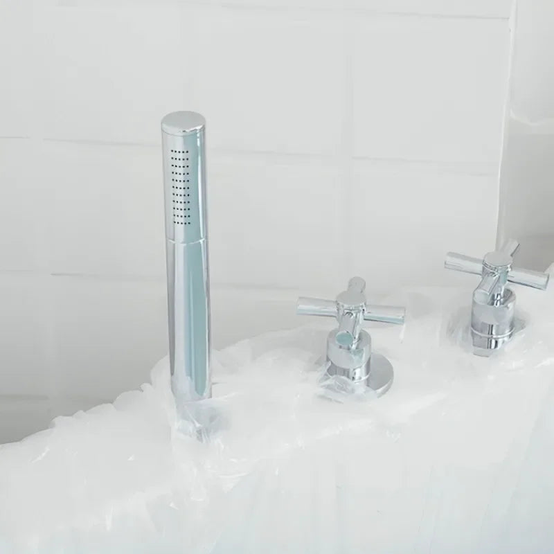 Disposable Bathtub Cover - Large Portable Bath Liner for Travel, Hotels, and Home
