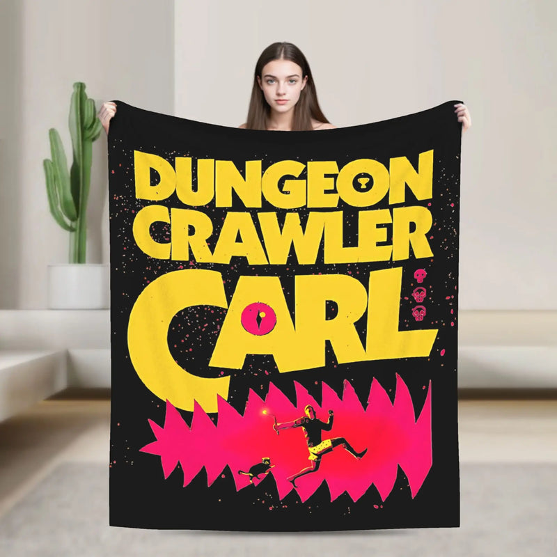Dungeon Crawler Carl Plush Throw Blanket