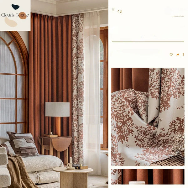 Luxury Chenille Blackout Curtains