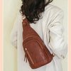 Elegant PU Leather Crossbody Sling Bag for Women