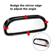 Adjustable Wide-Angle Convex Side Mirrors for Blind Spot Safety