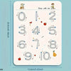 Reusable Kids' Drawing Workbook with Pens & Eraser