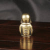 Vintage Brass Maitreya Buddha Desk Ornament
