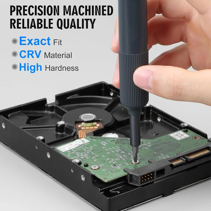 Precision Screwdriver Set with Magnetic Pen-Style Handle