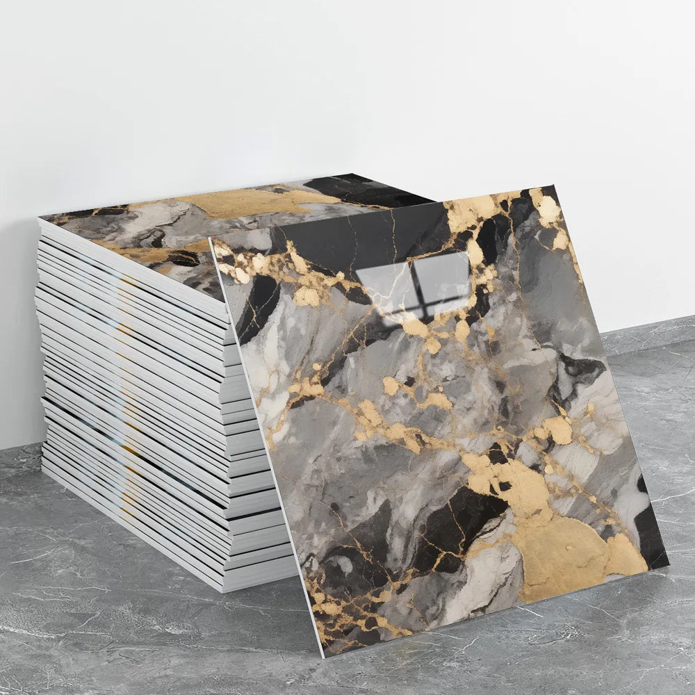 Waterproof Marble Peel and Stick Wall Tiles