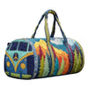 Quilted Cotton Travel Tote with Frog Print