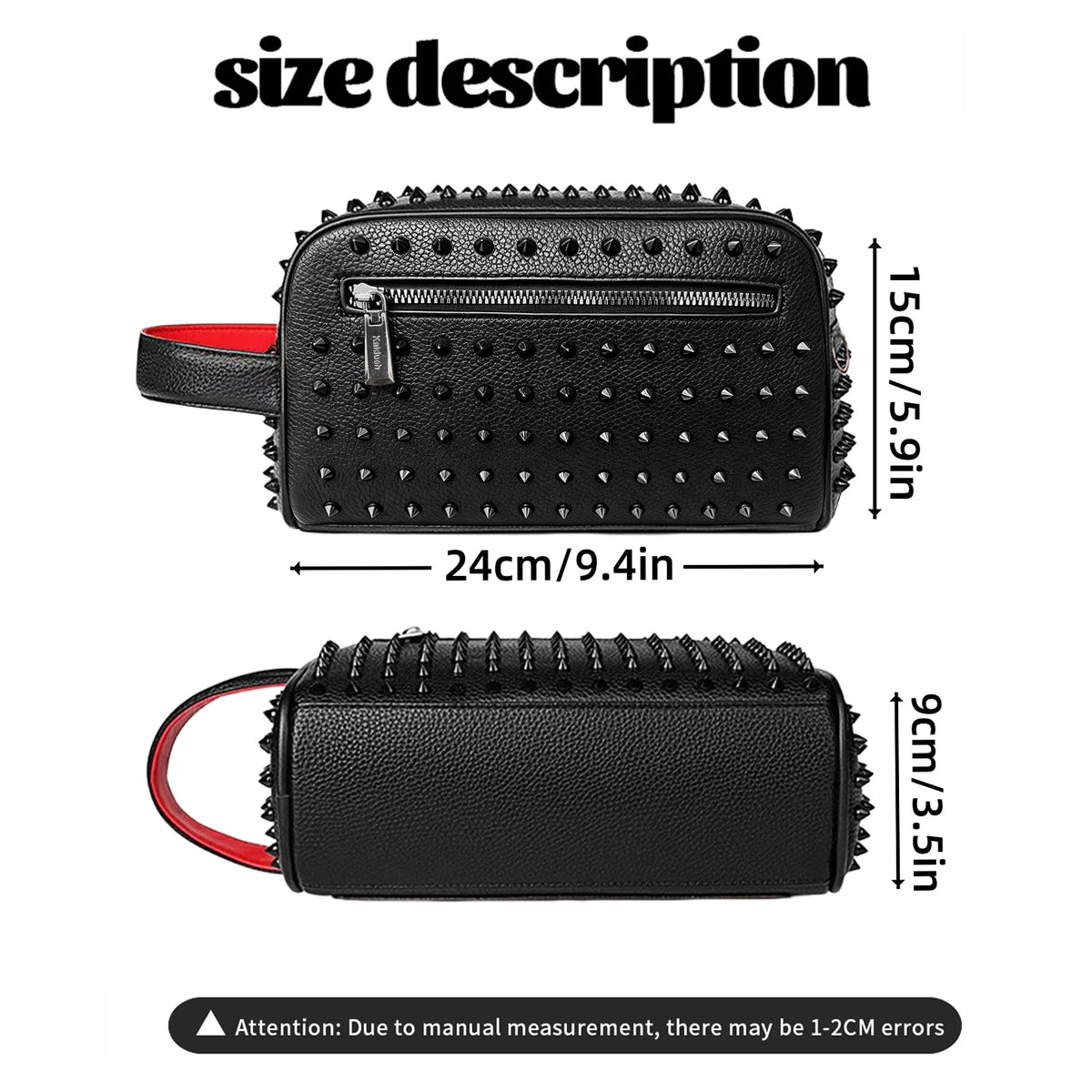 2-in-1 Convertible PU Leather Crossbody & Clutch Bag