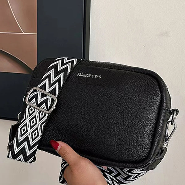 Structured PU Crossbody Bag
