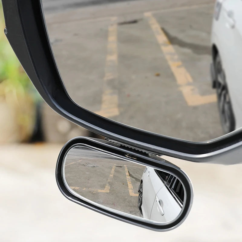 360° Rotatable Wide-Angle Car Side Mirror for Blind Spot Elimination