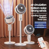 360° Circulation Floor Fan with Remote Control