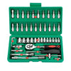 46-Piece Compact Socket Wrench Set