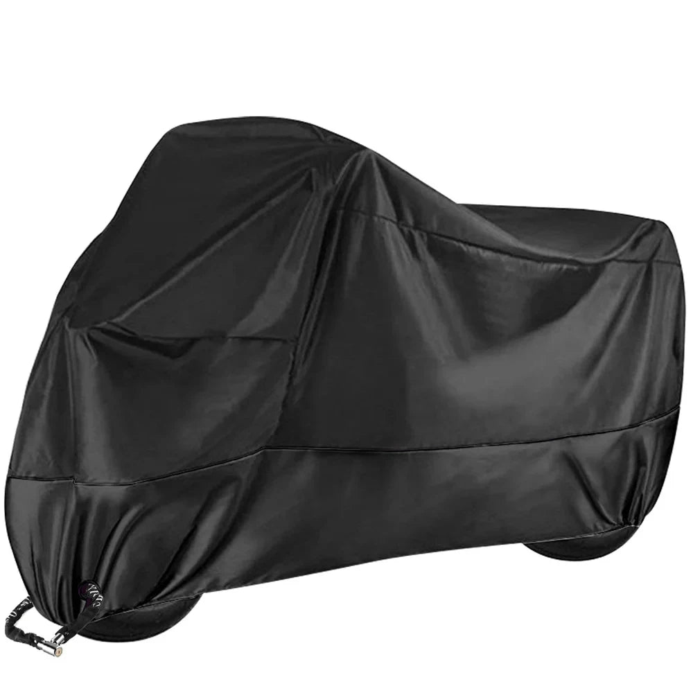 All-Season Waterproof Motorcycle Cover with Storage Bag