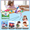 Air Dry Clay Modeling Set with Tools featuring various colored clay figures and tools for creative play