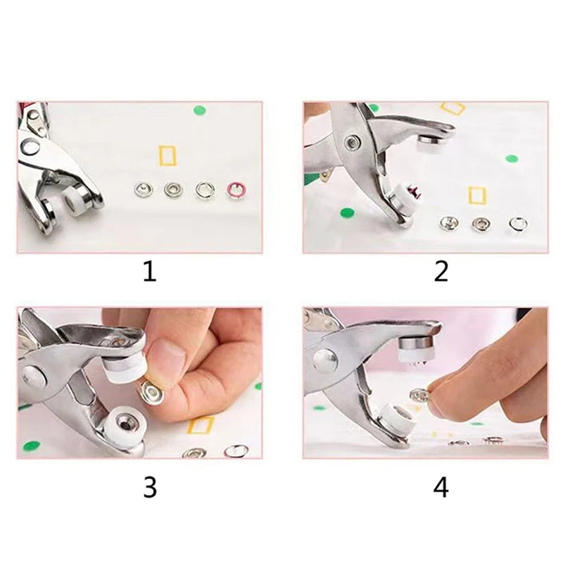 Snap Fastener Installation Tool Kit