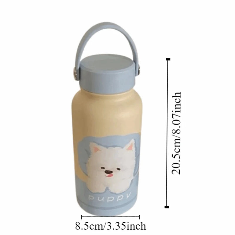 900ml Isolierflasche mit Strohhalm
