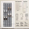 Over-the-Door Hanging Shoe Organizer with Mesh Pockets