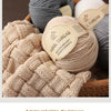 Combed Alpaca Blend Yarn for Hand Knitting – 10-Pack Wool Balls