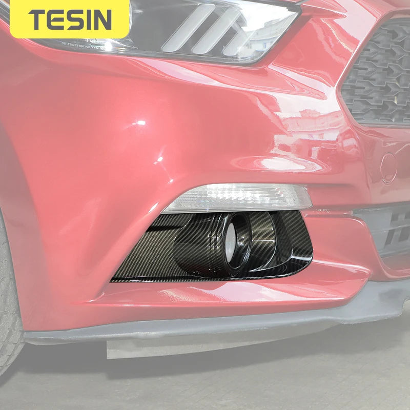 ABS Fog Light Trim Covers for Ford Mustang 2015-2017