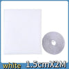 White self-adhesive mosquito net for windows with a roll of mesh material