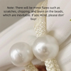 Plush Heart-Shaped Curtain Tiebacks with Beaded Accents