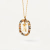 925 Sterling Silver Initial Letter Pendant Necklace