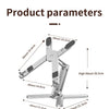 Foldable Aluminum Laptop Stand with 360° Rotation
