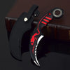 Blue Dragon Claw Folding Knife Model - 18cm Collectible Tactical Karambit