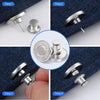 No-Sew Adjustable Jeans Button Pins for Waist Tightening and Decoration